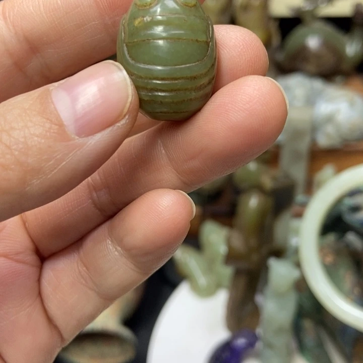 未镶嵌和田玉（糖玉）挂件
