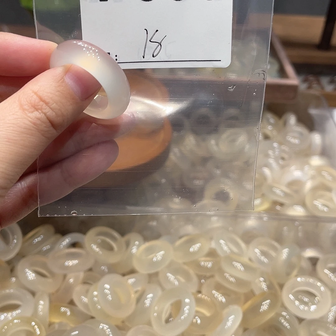 玛瑙/玉髓未镶嵌戒指605