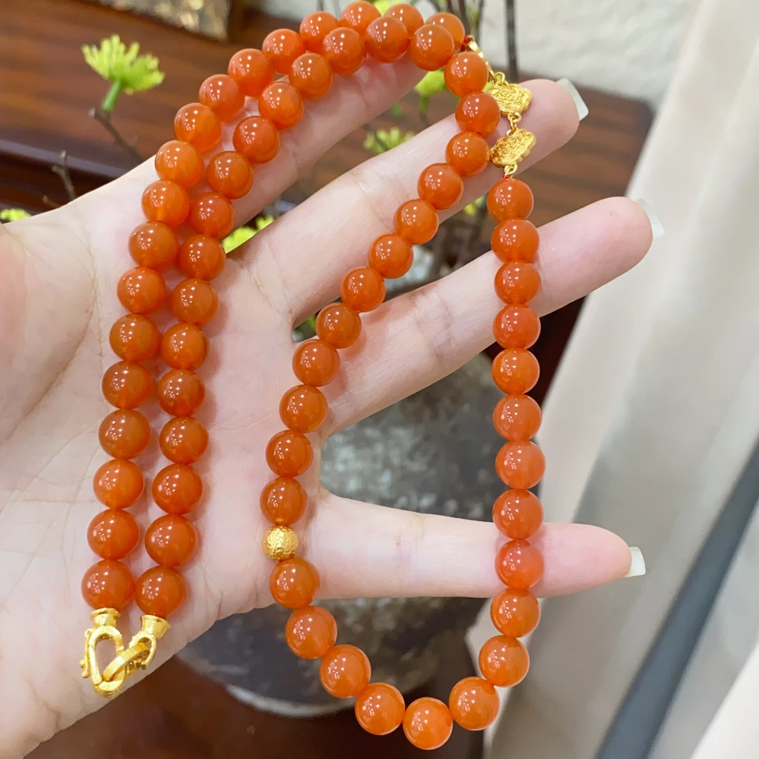 南红项链精美时尚气质百搭