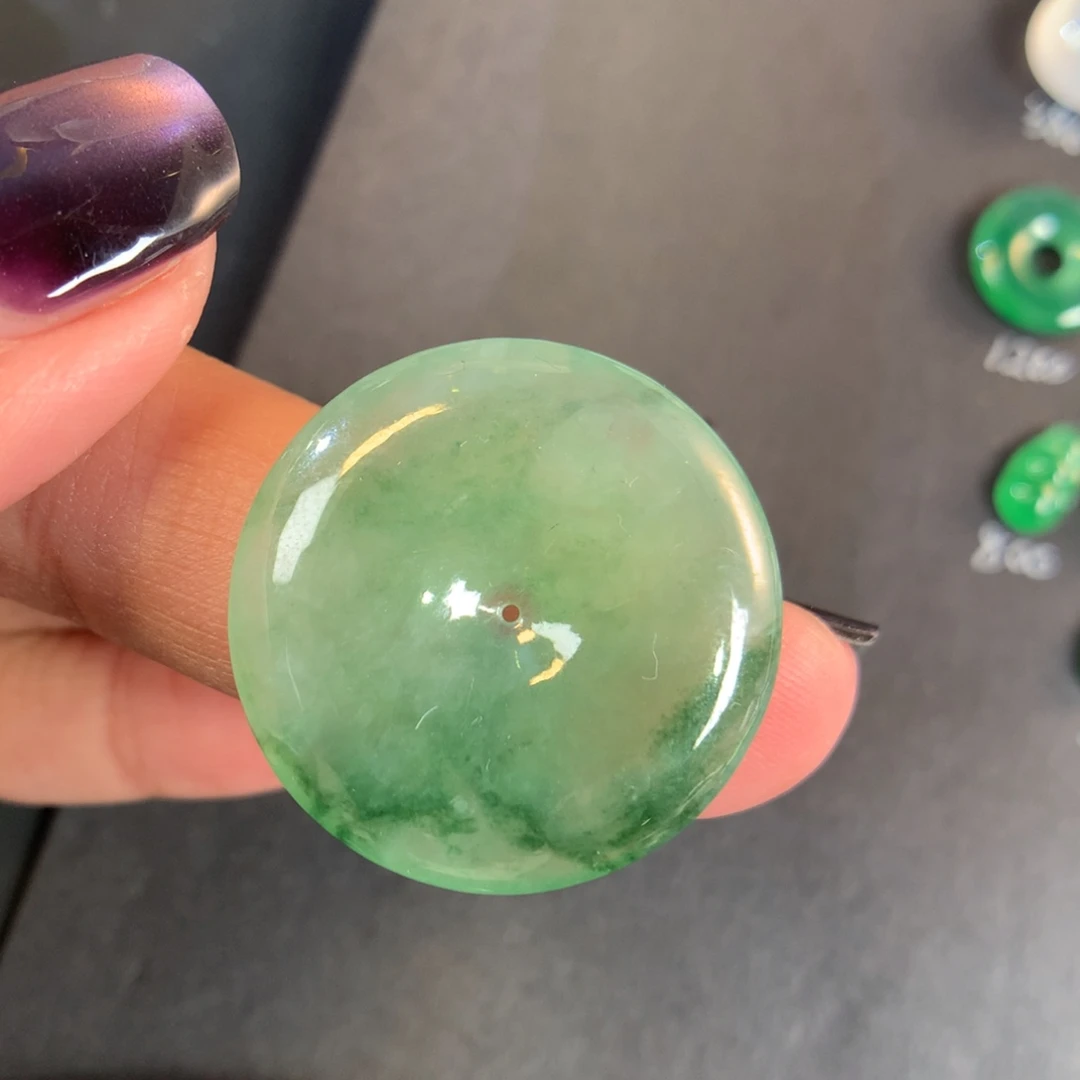 翡翠散珠翡翠25.6-4.7