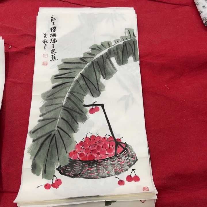 国画花鸟等图案和造型各