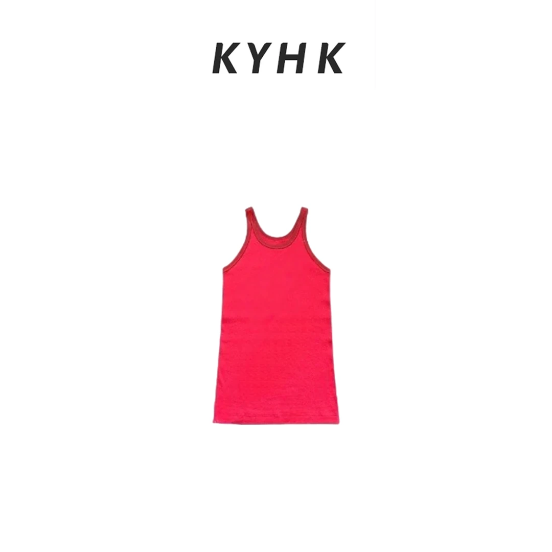 KYHK撞色背心简约百搭打底吊带250518
