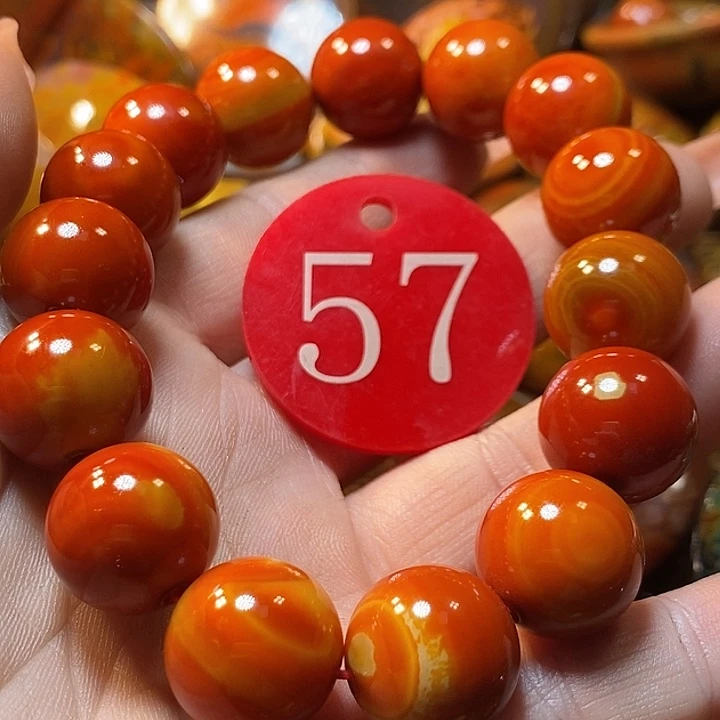 风***斋玛瑙/玉髓未镶嵌手链