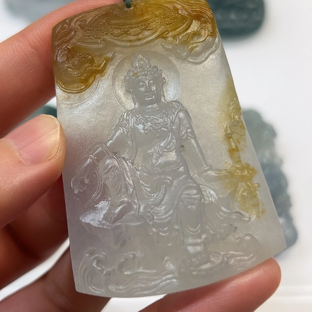 未镶嵌定制翡翠挂件