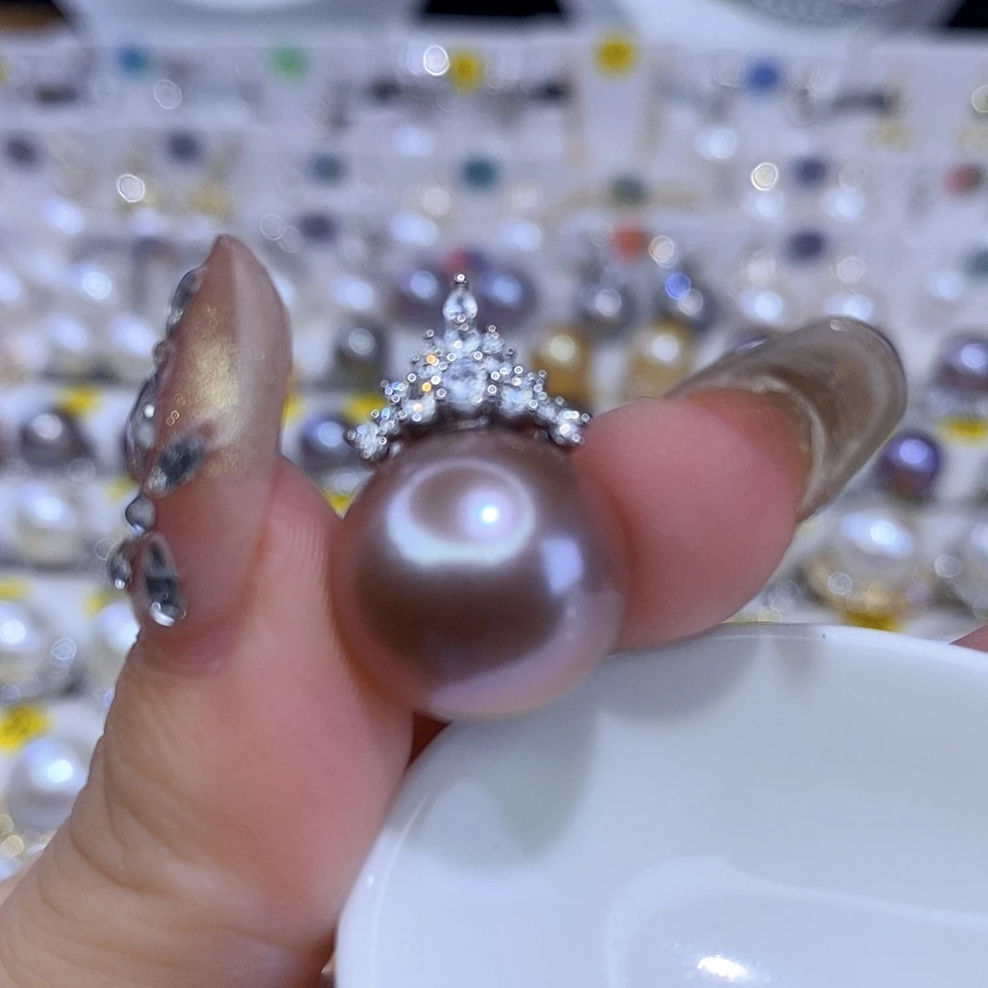 颈饰合金淡水珍珠15