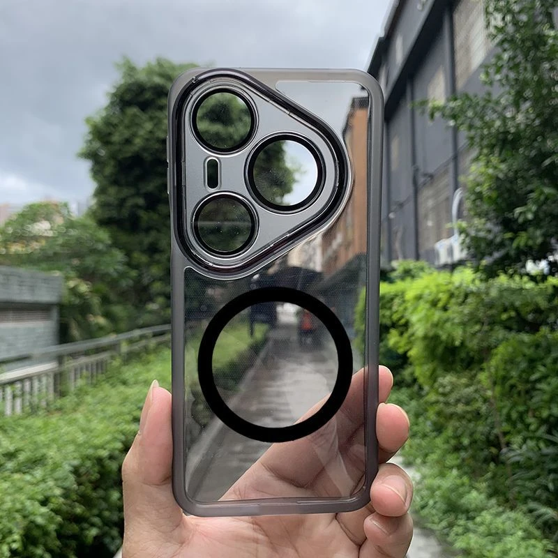 适用华为pura80pro手机壳磁吸全包防摔p80自带镜头膜p80pro+软壳