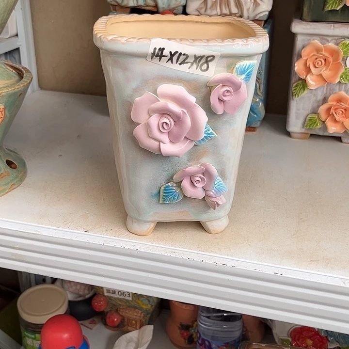 粗陶材质多肉花盆