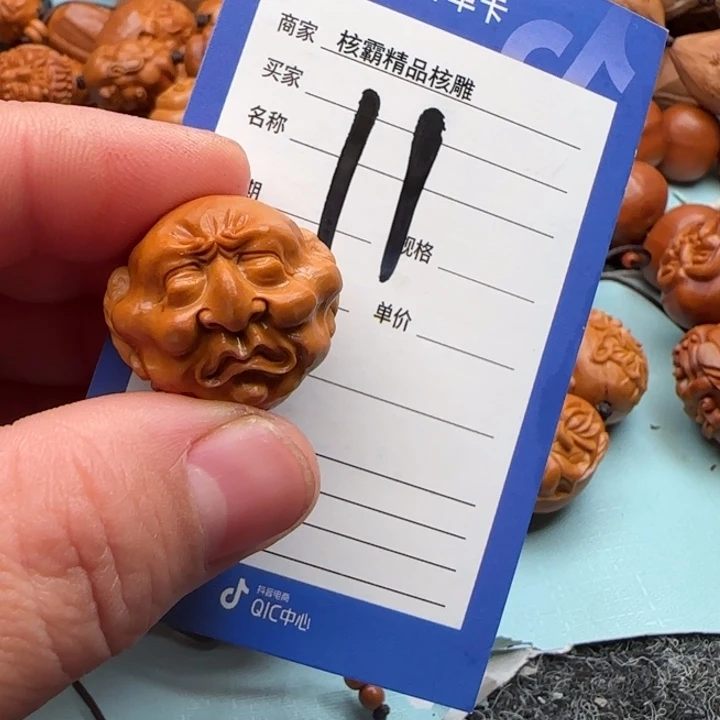 橄榄核手串d**i橄榄核雕工艺单颗