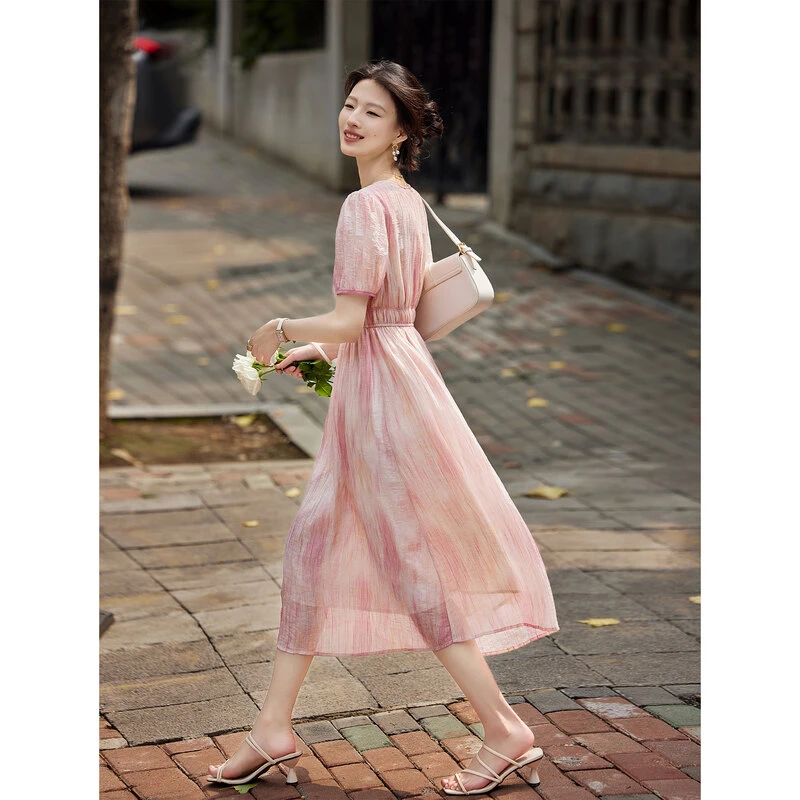 时尚气质连衣裙SXL24177