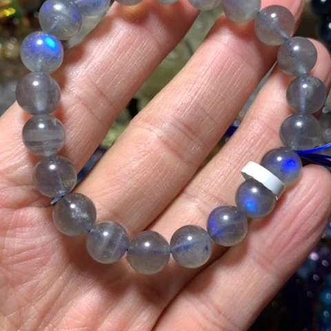 月光石手链未镶嵌嘉****手串