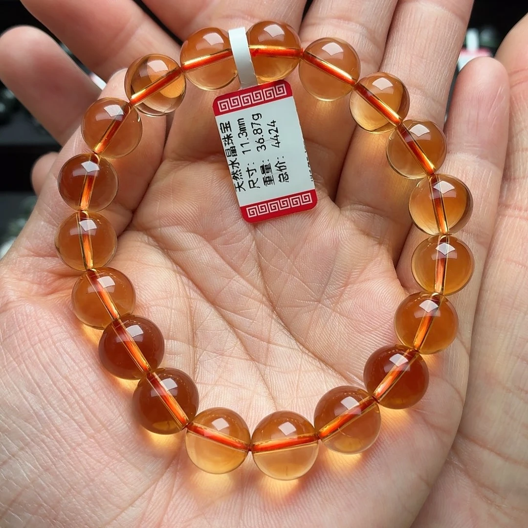 未镶嵌水晶手串天然水晶