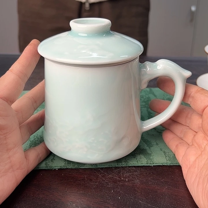 云间青瓷龙泉小米茶器