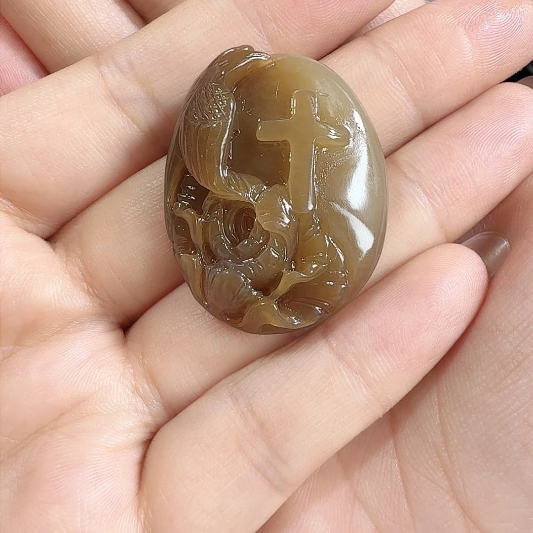 颈饰未镶嵌和田玉