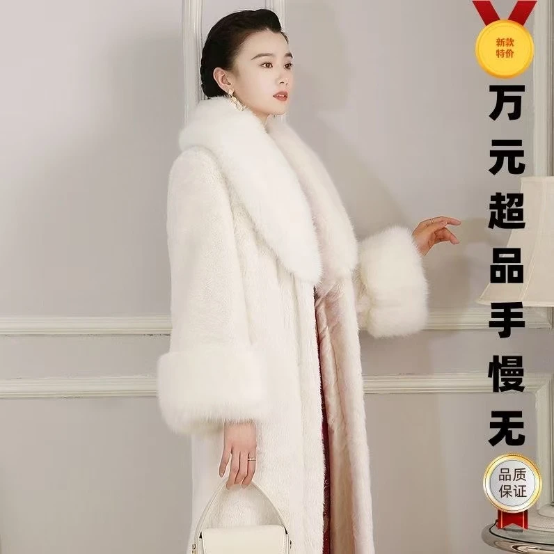粉丝捡漏貂皮大衣
