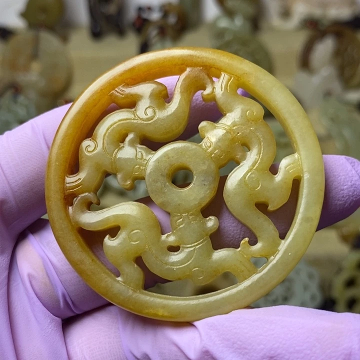 和田玉挂件未镶嵌用****0