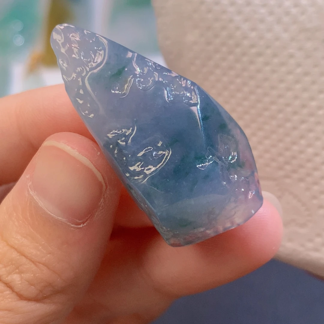 翡翠未镶嵌吊坠(不含链)8896