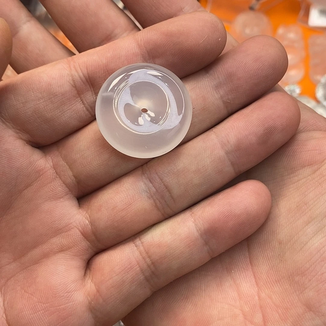 石英质玉未镶嵌项链