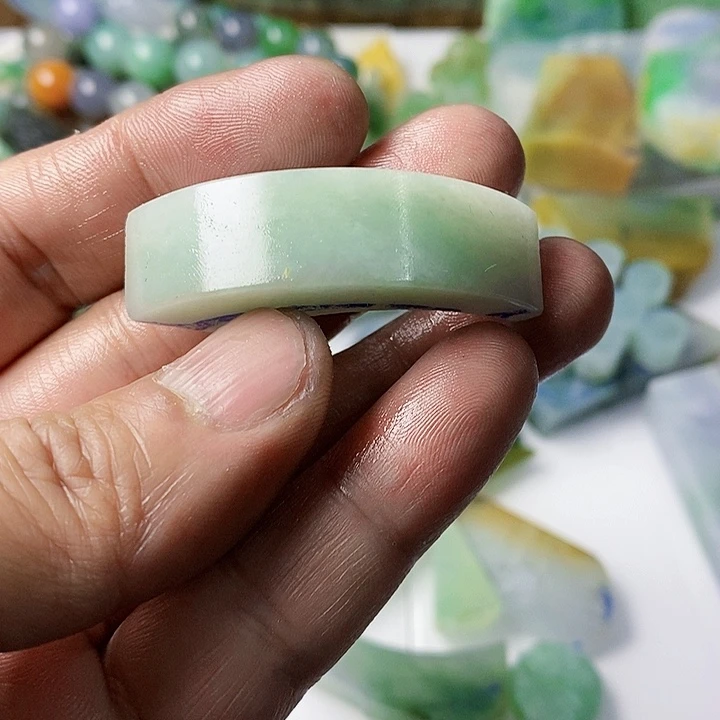 翡翠散珠天然翡翠A货