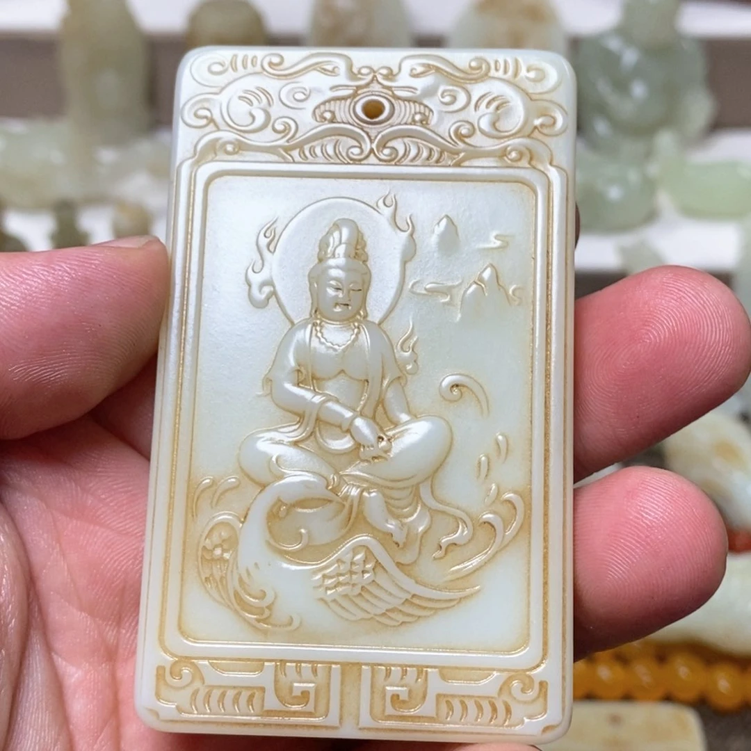 和田玉颈饰未镶嵌用****3