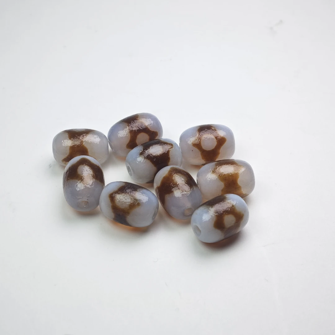 晶匠晶匠三眼天珠10mm+ 多样性发其一 编号-BB3944