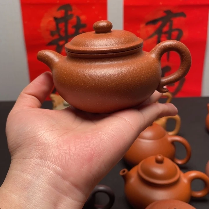 紫砂壶往***～全手工降坡