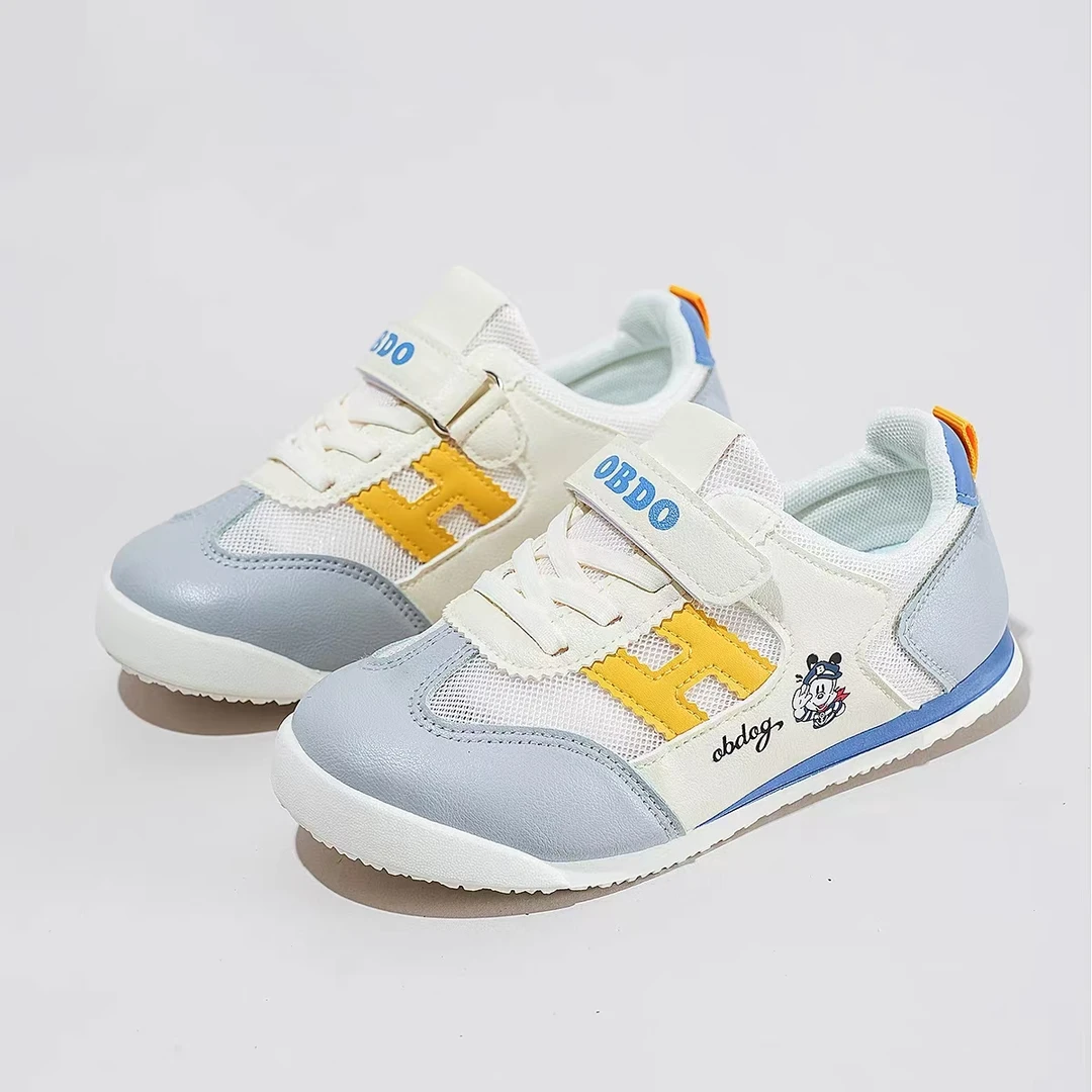 【1399】夏季网面儿童德迅鞋舒适软底休闲鞋校园学生运动鞋