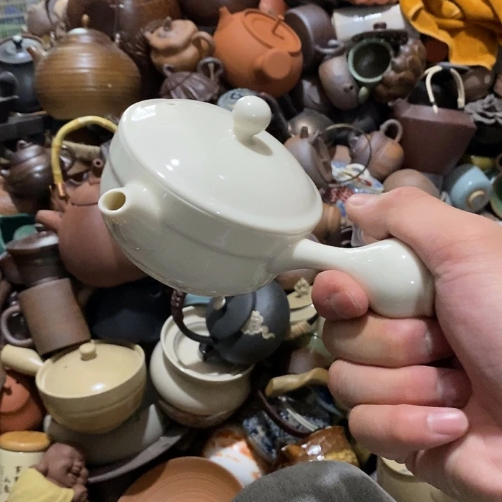 瓷片荷花的花朵很可爱吧