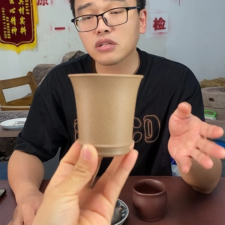茶壶紫砂青段蟹壳青主人杯100左右的容量