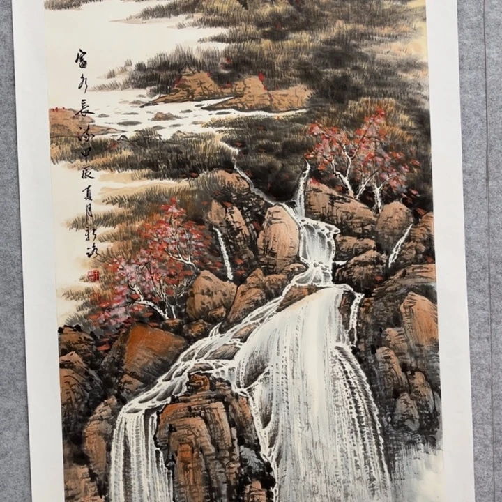 国画花鸟等图案和造型各有