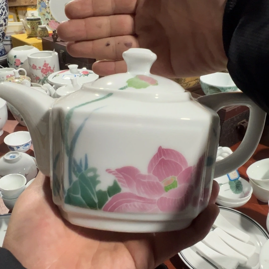 醴陵厂瓷微瑕慎拍