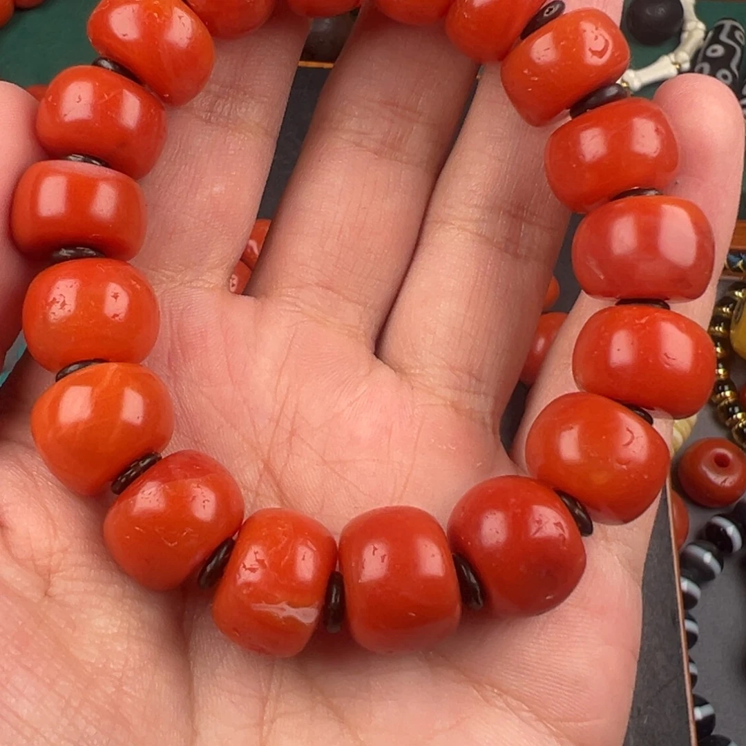 杨***火琉璃非金属单圈手串