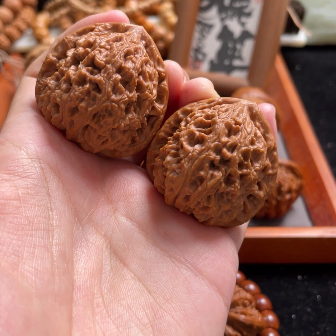 文玩核桃吊坠水龙39+有修