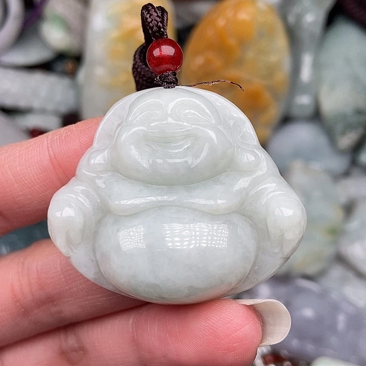 颈饰未镶嵌翡翠月*?翡翠