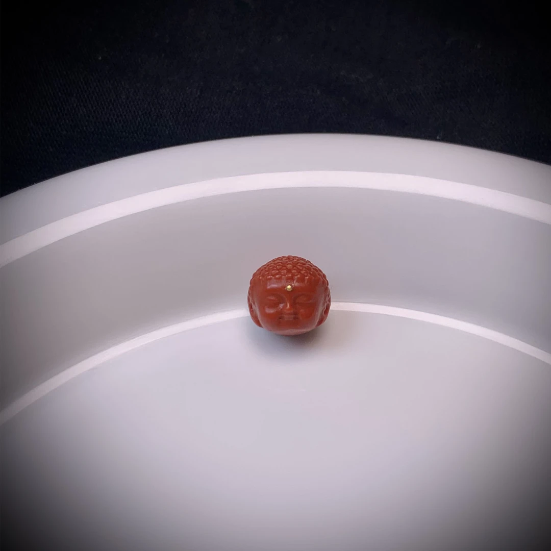 【旷野珠宝】瓦西南红宝宝佛配饰9加