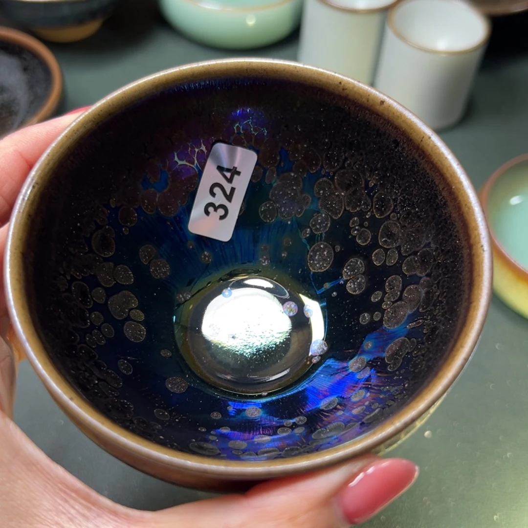 一***利茶盏全手工原矿原釉建盏