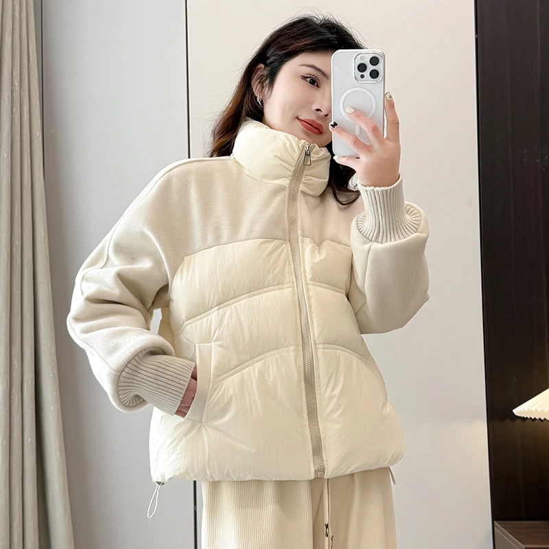 秀秀家加厚加棉外套女2024新款今年流行韩版高端宽松时尚保暖冬季