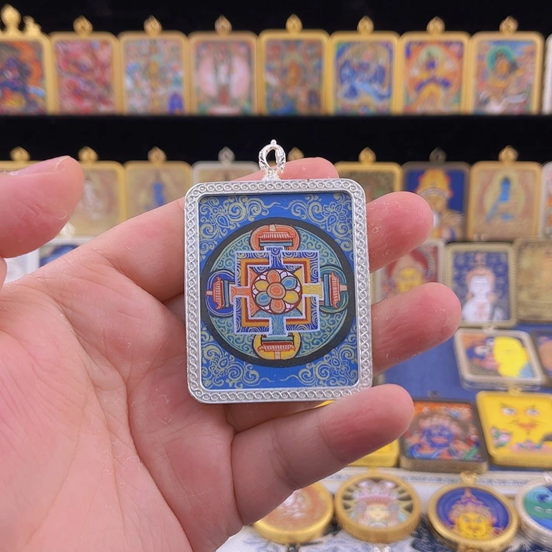 青海热贡纯手绘唐卡