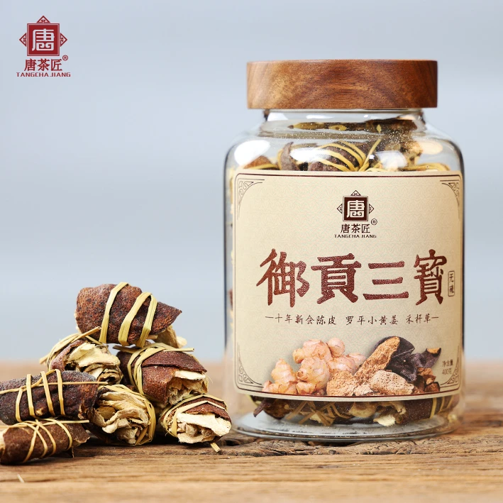 唐茶匠御贡三宝陈皮姜 400g/罐