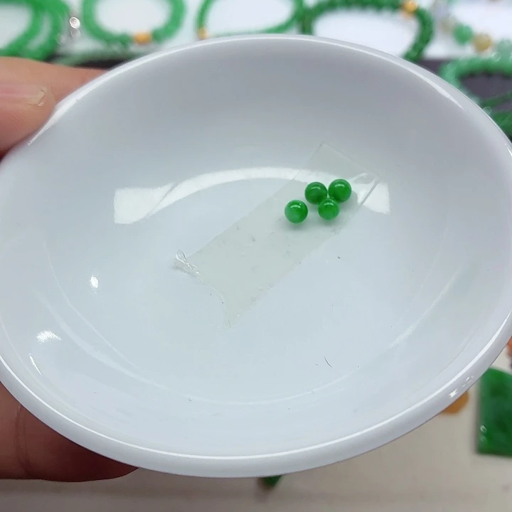 ****s翡翠未镶嵌手链天然缅甸翡翠A货卡4