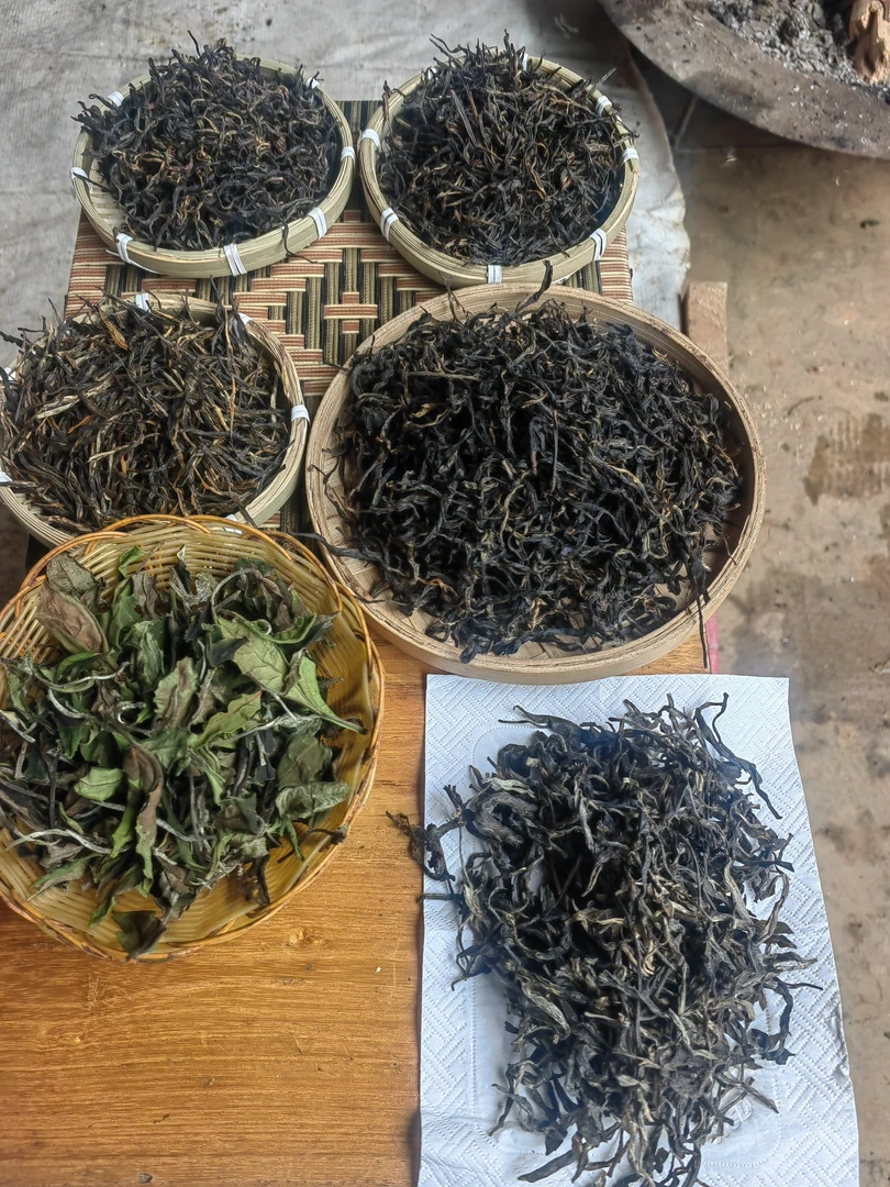 6件套，经典58，香归理条，毛峰，野生红，白茶，野人山古树生普