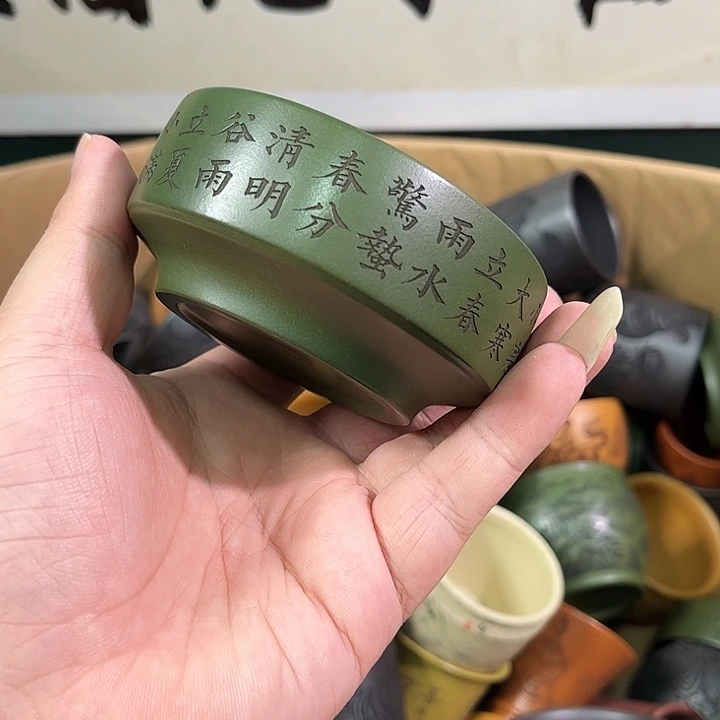 茶杯紫砂全手工紫砂主人杯