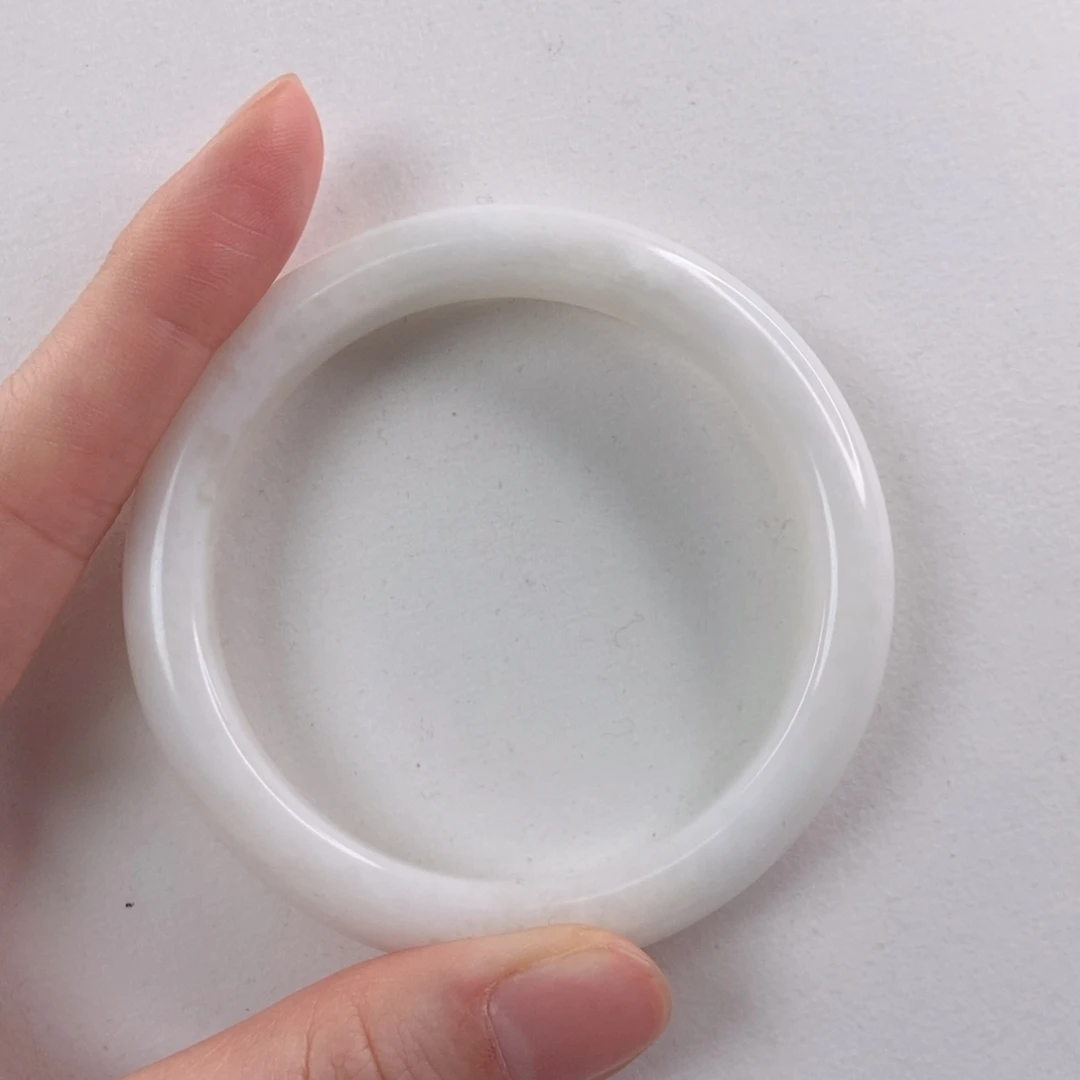 蓝田玉（蛇纹石化大理石玉）手镯未镶嵌耿*