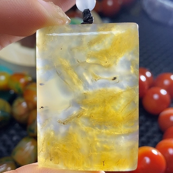 玛瑙/玉髓未镶嵌颈饰