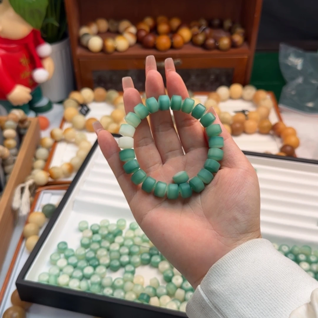 菩提根/象牙果手串明*卡10.8金轮定制款不退不换全品