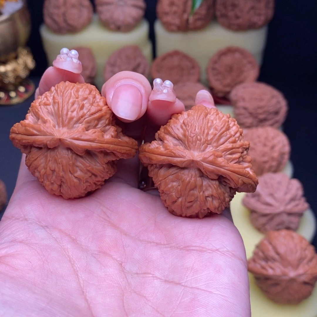 把件文玩核桃J**.白狮子全品41尺