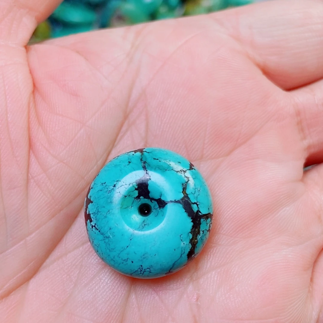 绿松石未镶嵌挂件