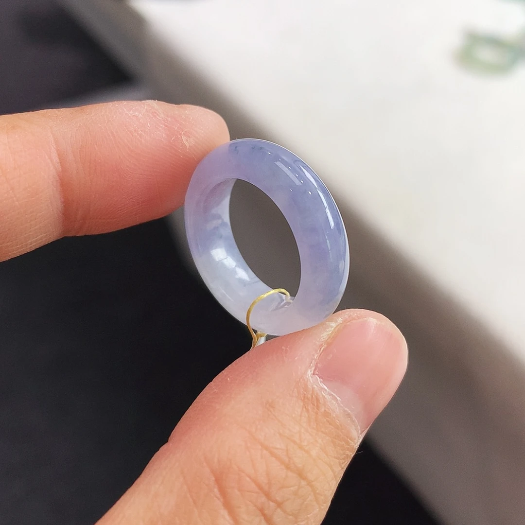 翡翠未镶嵌戒指9-10号