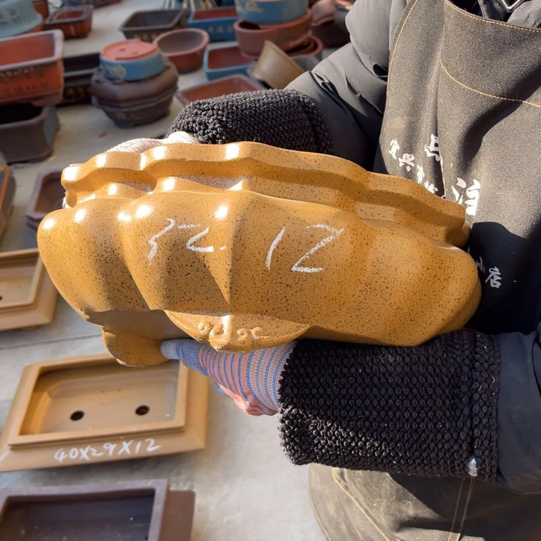 紫砂花盆盆景艺术