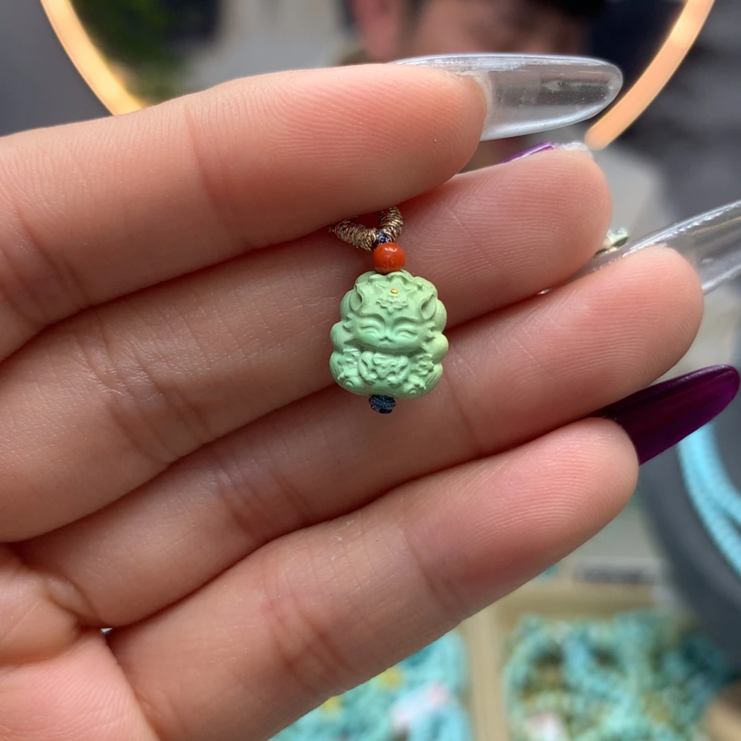 绿松石挂件未镶嵌