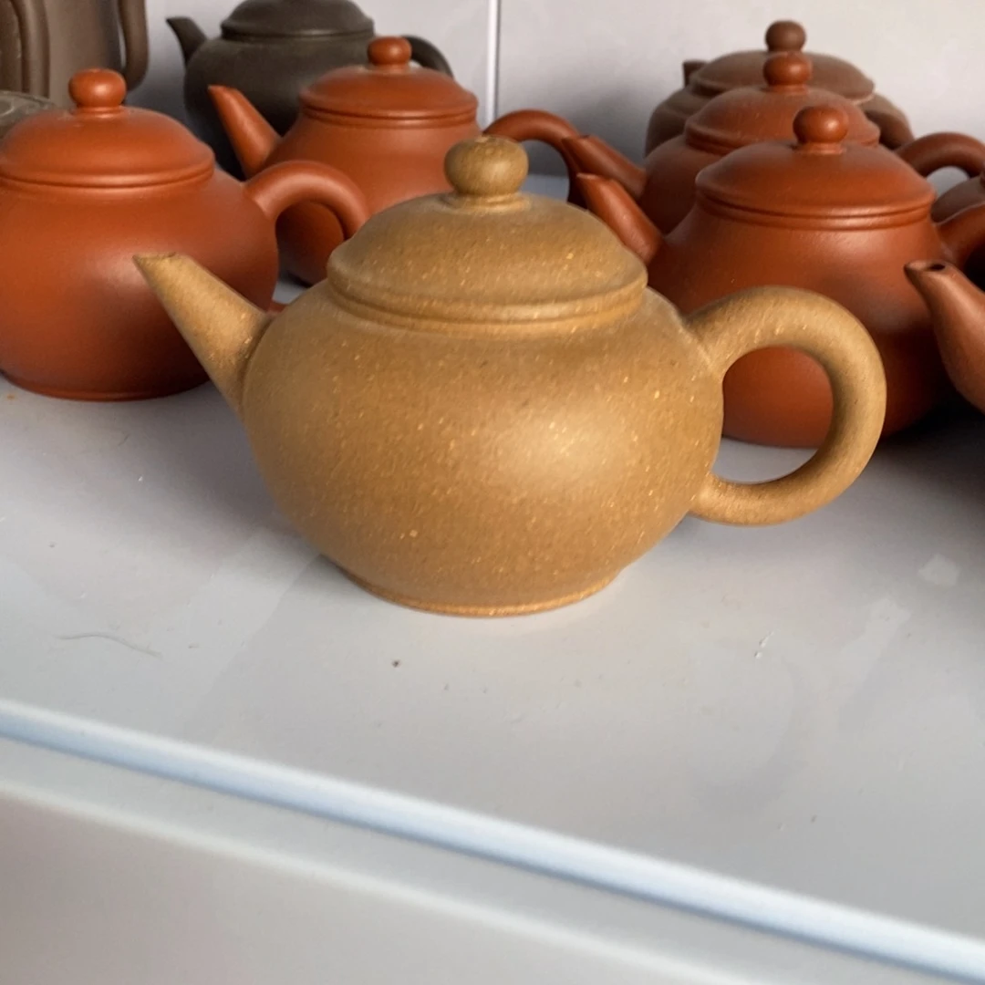 茶壶紫砂老段泥水平180-200cc